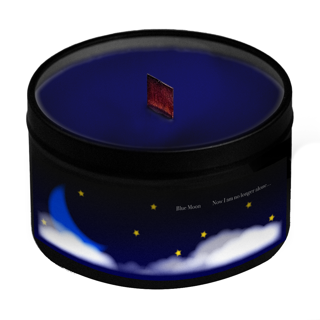 "Blue Moon" Cracklin' Candle