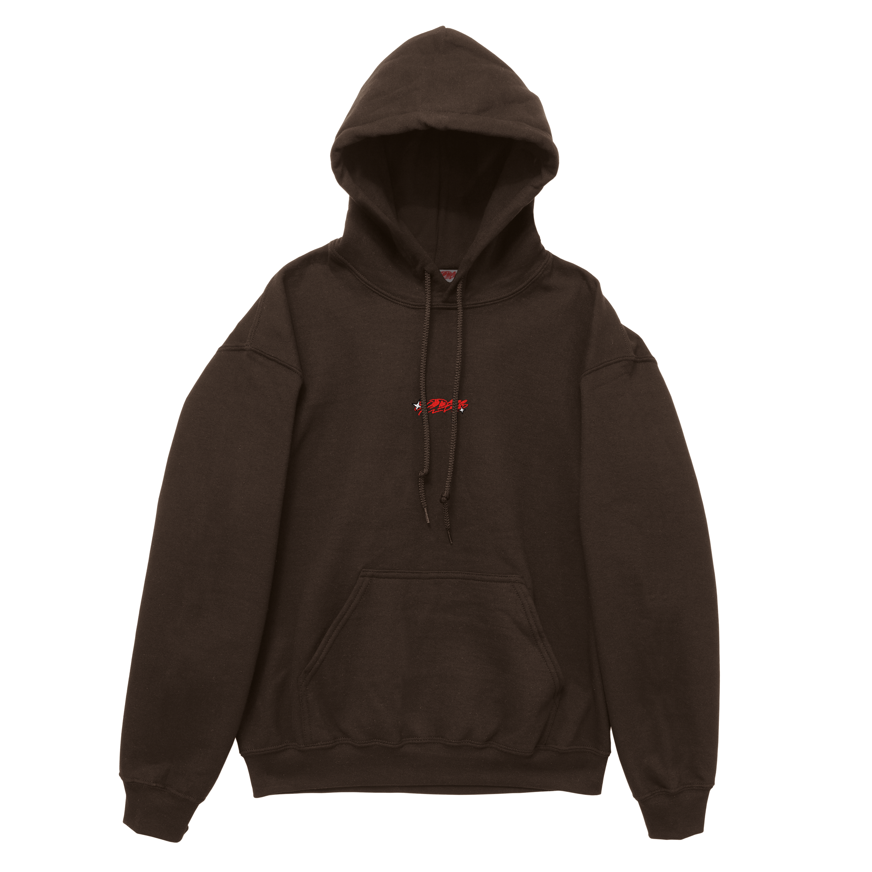 ミュージシャン EMBROIDERY LOGO HOODIE / CHOCOLATE BROWN Hoodie Brown Embroidered Logo – Goddess Music