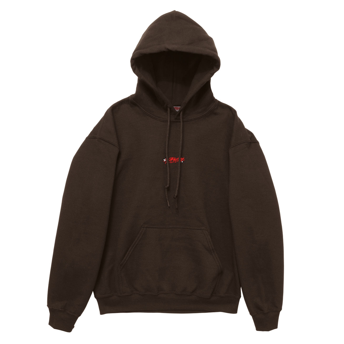 Hoodie Brown Embroidered Logo