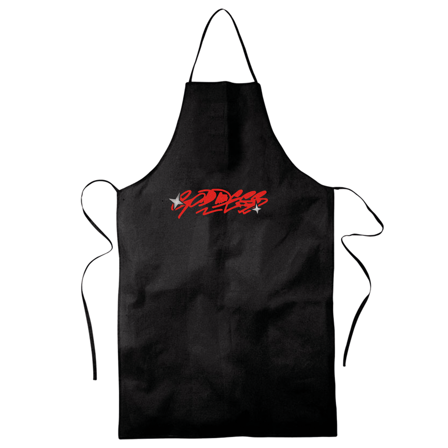 Apron Black Printed Logo