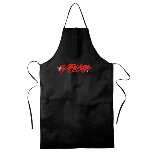 Apron Black Printed Logo