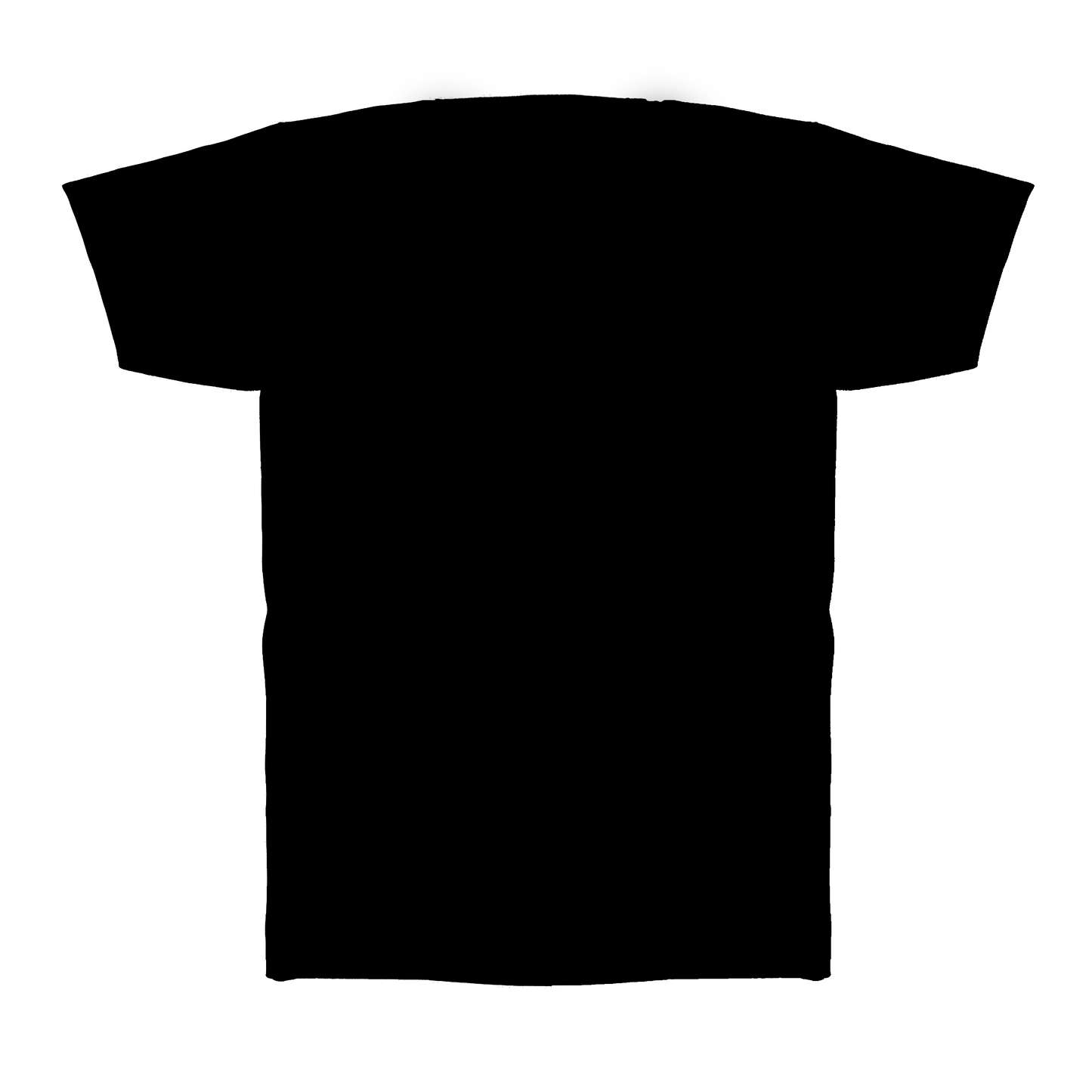 Oversized Heavyweight T Black Printed Logo