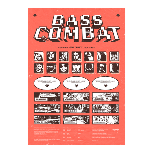 A1 Print "Bass Combat Tour"