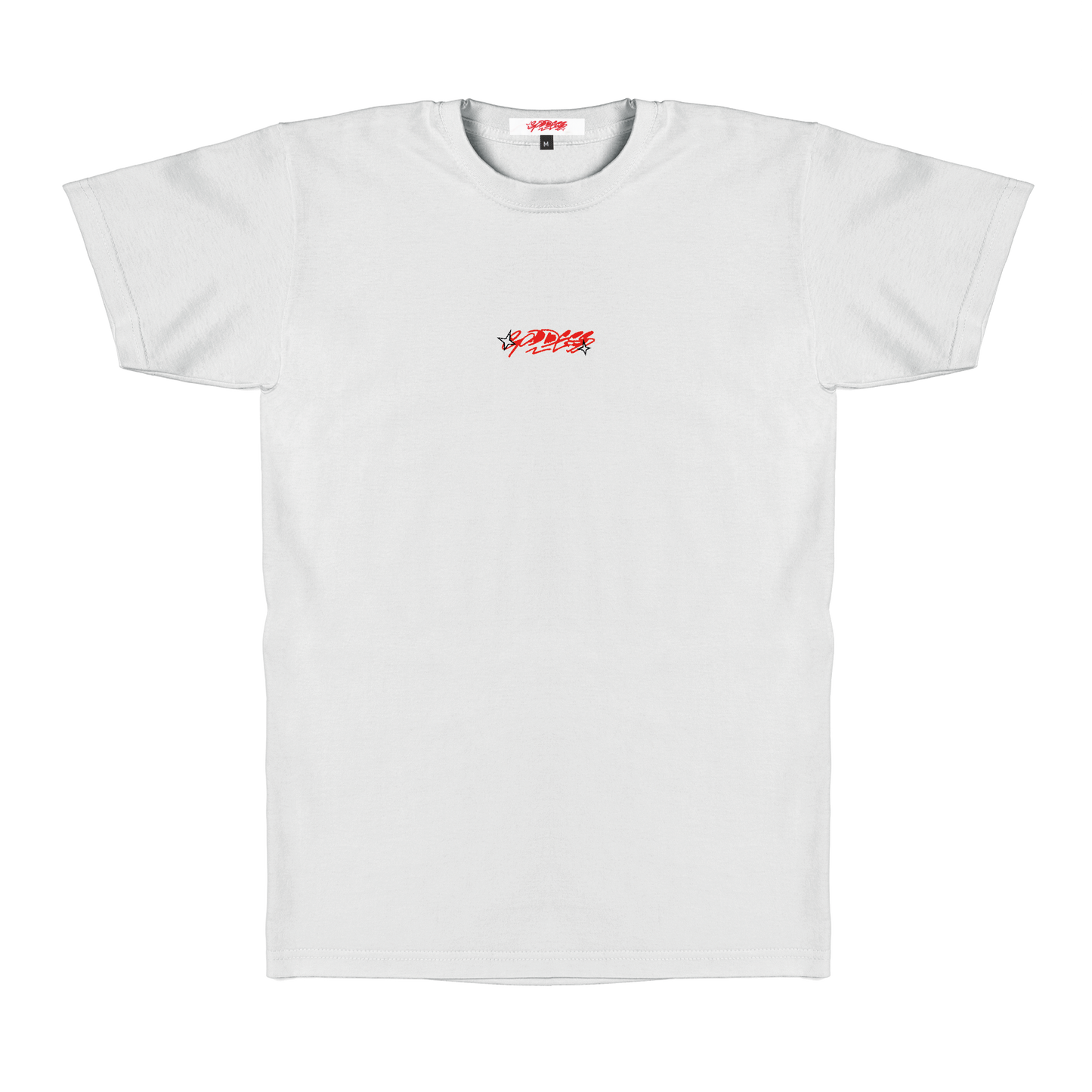 Oversized Heavyweight T White embroidered logo