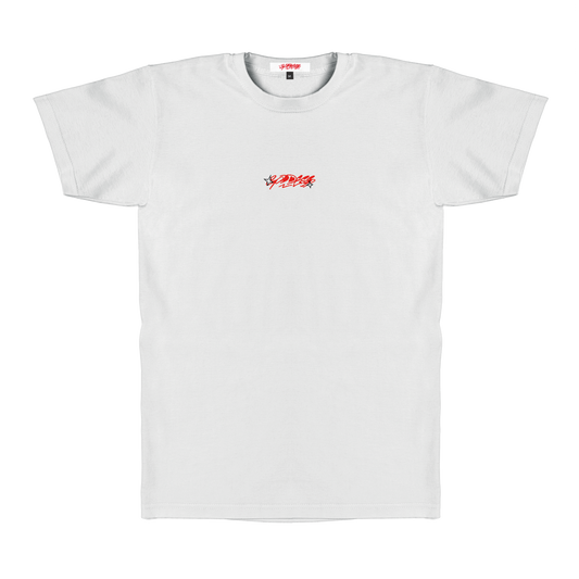 Oversized Heavyweight T White embroidered logo