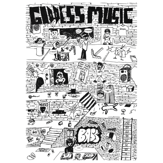 A2 Print "A Goddess Music Night Out"