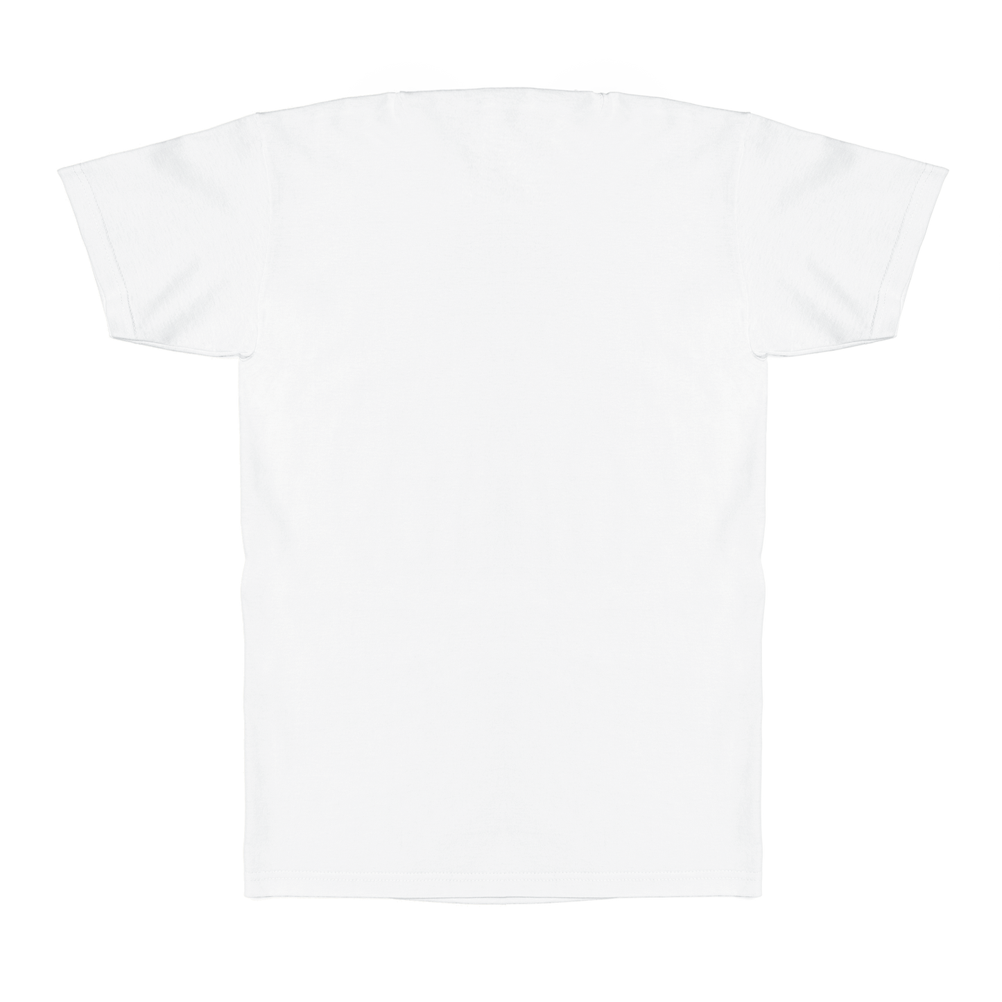 Oversized Heavyweight T White Printed Logo